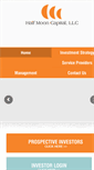 Mobile Screenshot of halfmooncapital.com